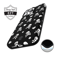 Chrome Skulls iPhone Case