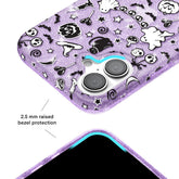 Witchy Lilac Glitter iPhone Case