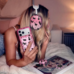 Lucky Kittens Glitter MagSafe Wallet
