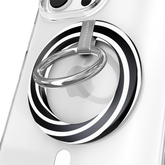Black & White Swirls MagSafe Grip Ring