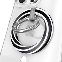 Black & White Swirls MagSafe Grip Ring