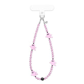 Ghosted Pink Phone Charm