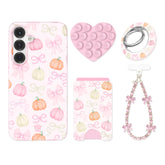 Pink Pumpkin Princess Samsung Bundle Set