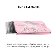 Widow's Web Chrome MagSafe Wallet