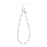 White Pearl Phone Charm