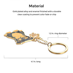 Yorkie Keychain
