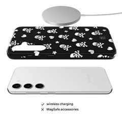 Chrome Skulls Samsung Case