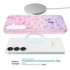 Wicked Glinda's Bubble Glitter Samsung Case