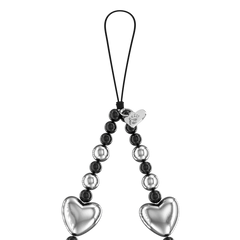Chrome Skulls Phone Charm