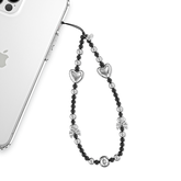 Chrome Skulls Phone Charm