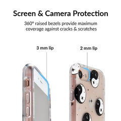 Yin & Yang Clear iPhone Case