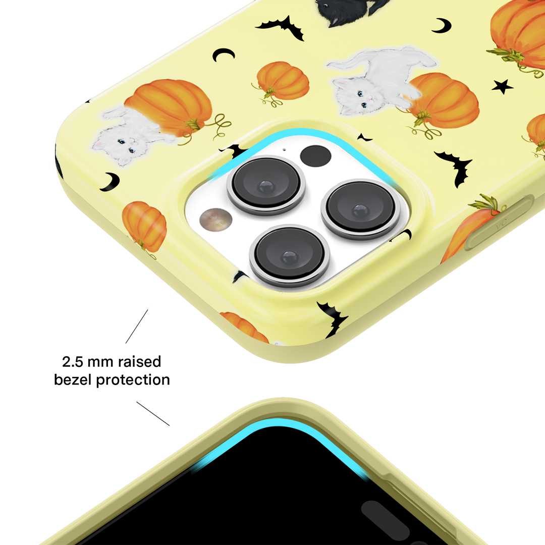 Purrfect Pumpkins iPhone Case