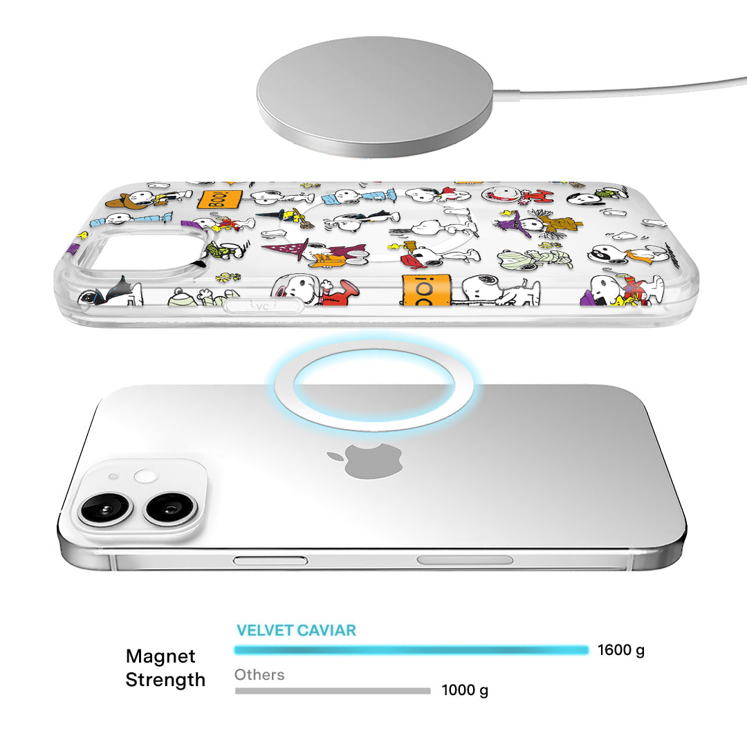 Snoopy Spooky Moods iPhone Case