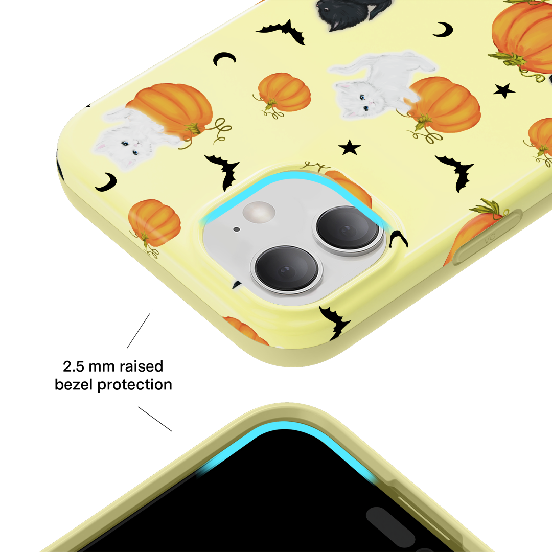 Purrfect Pumpkins iPhone Case