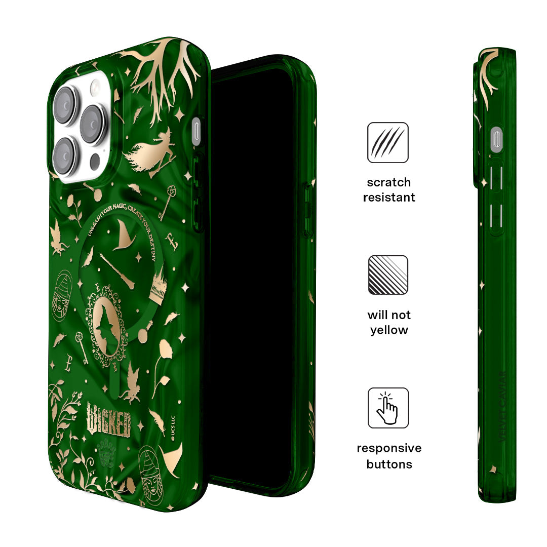 Wicked Elphaba's Magic Holo iPhone Case