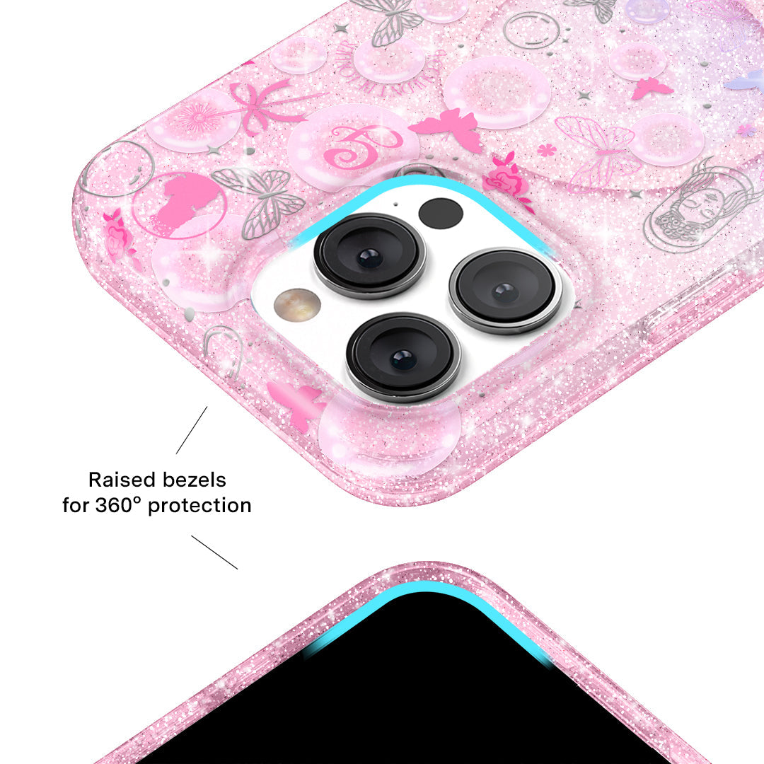 Wicked Glinda's Bubble Glitter iPhone Case