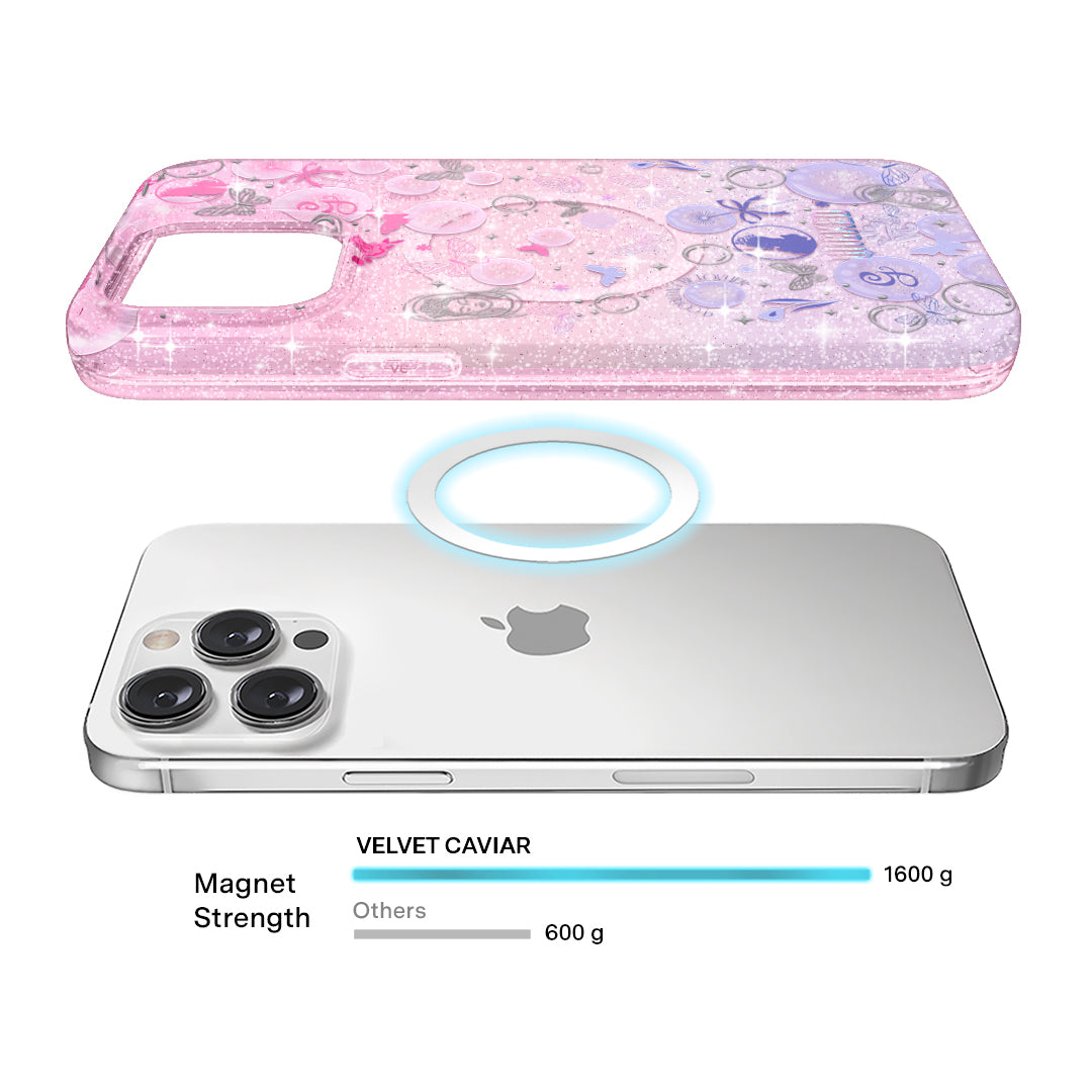Wicked Glinda's Bubble Glitter iPhone Case