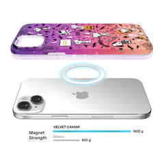 Snoopy Spooky Glitter iPhone Case