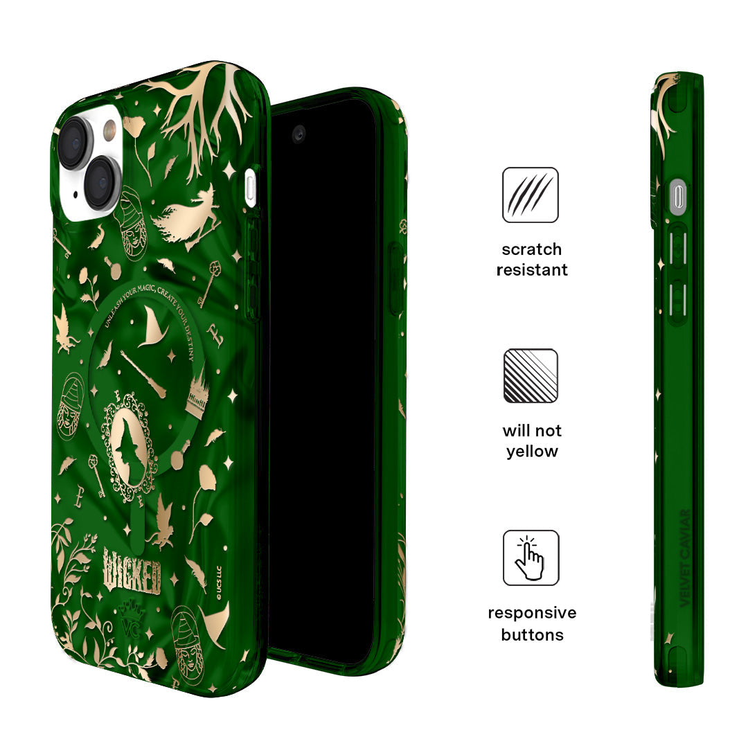 Wicked Elphaba's Magic Holo iPhone Case