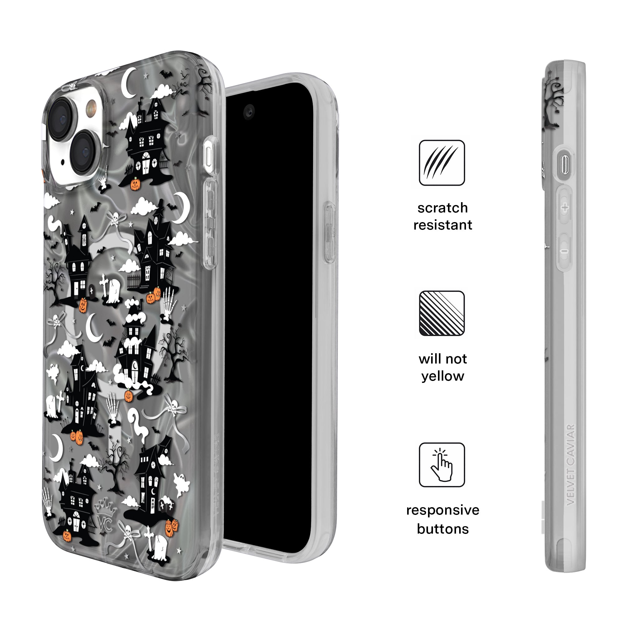 Haunted Houses iPhone Case