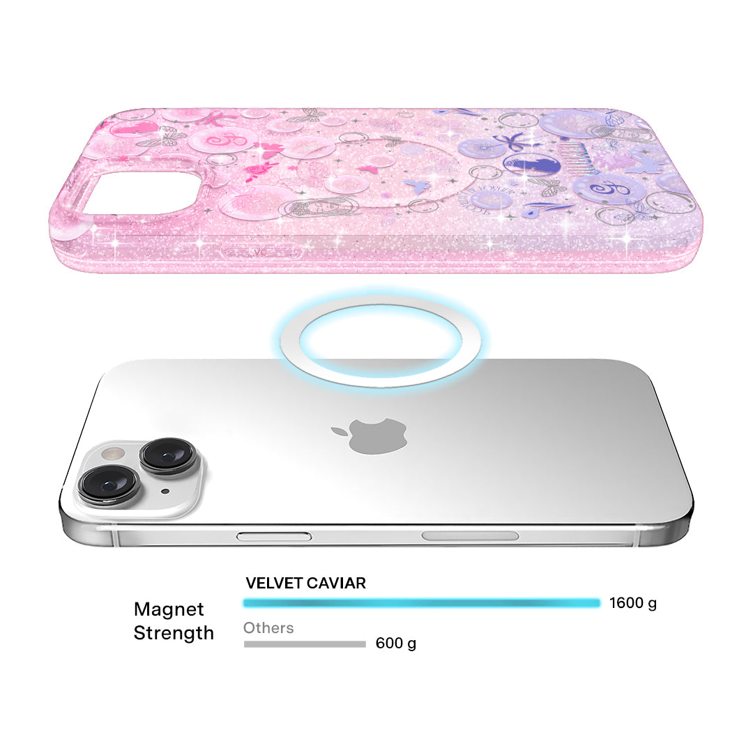 Wicked Glinda's Bubble Glitter iPhone Case