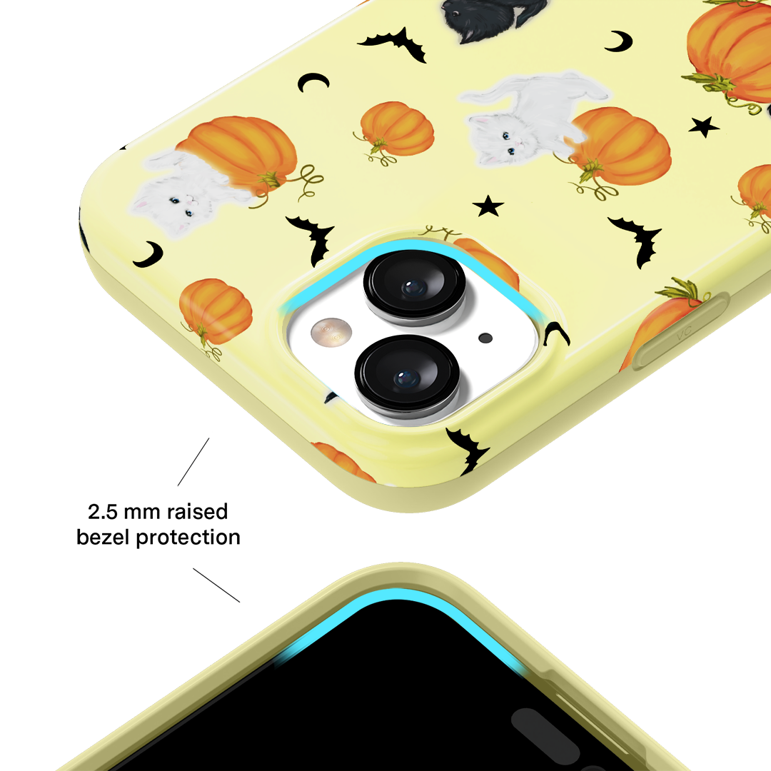 Purrfect Pumpkins iPhone Case