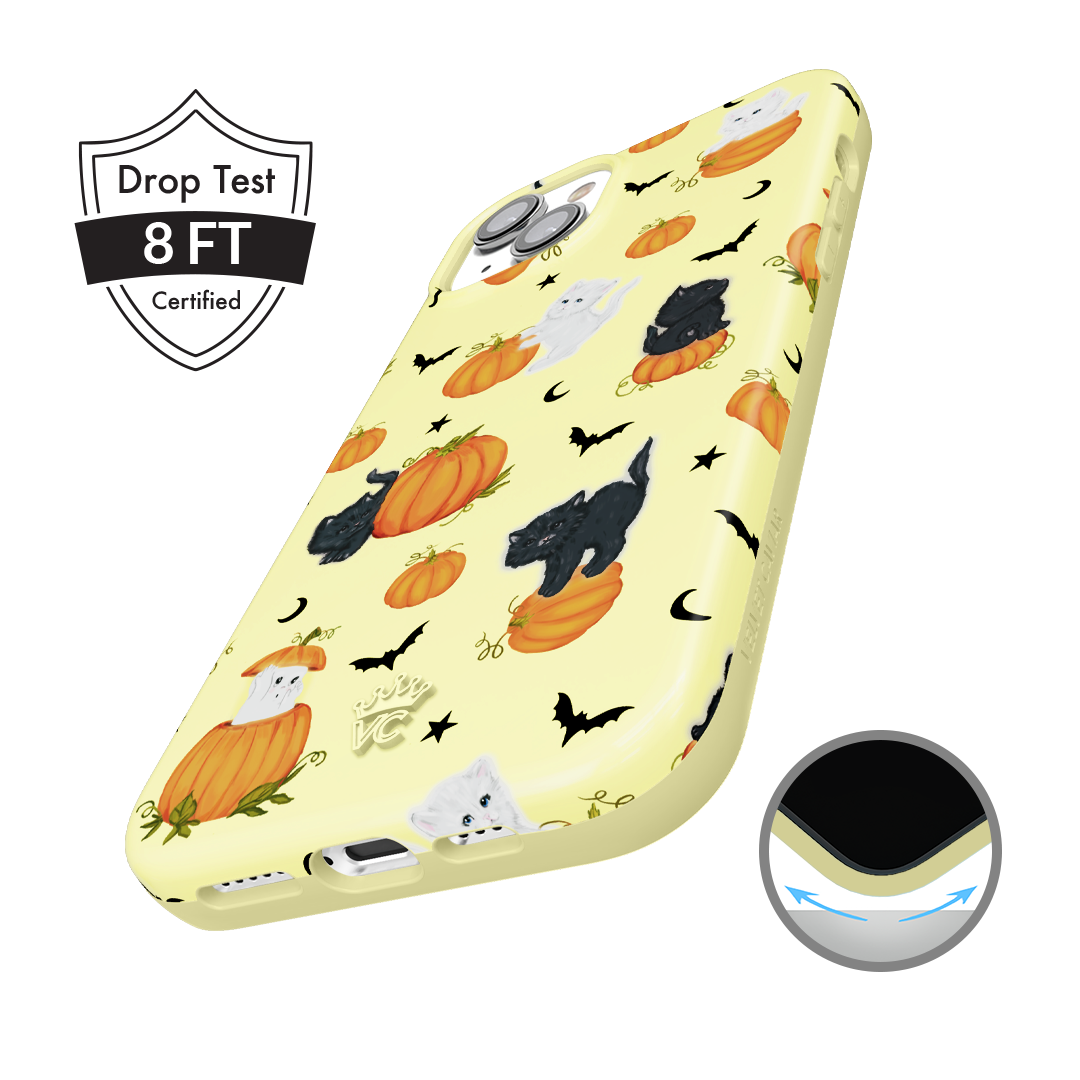 Purrfect Pumpkins iPhone Case