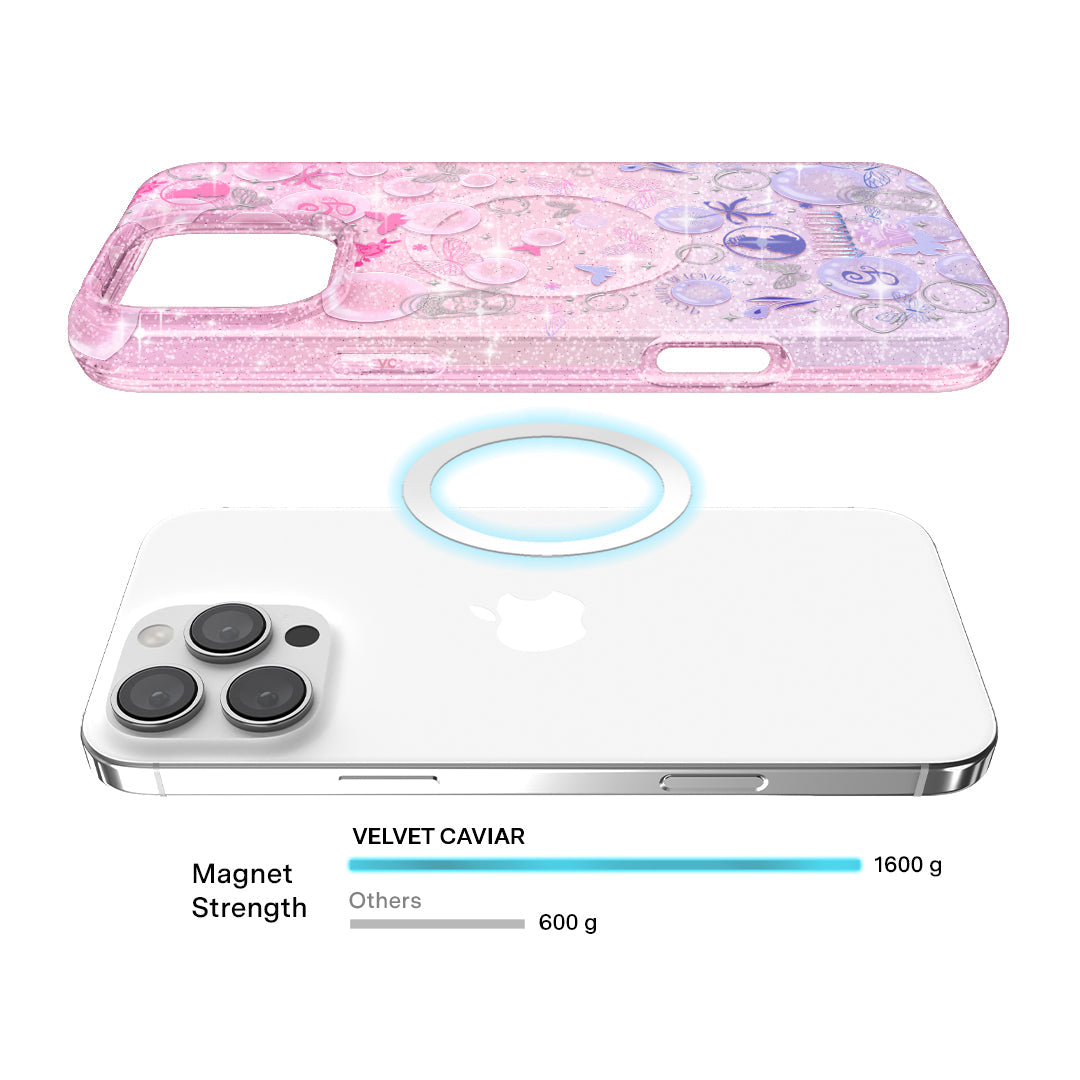 Wicked Glinda's Bubble Glitter iPhone Case