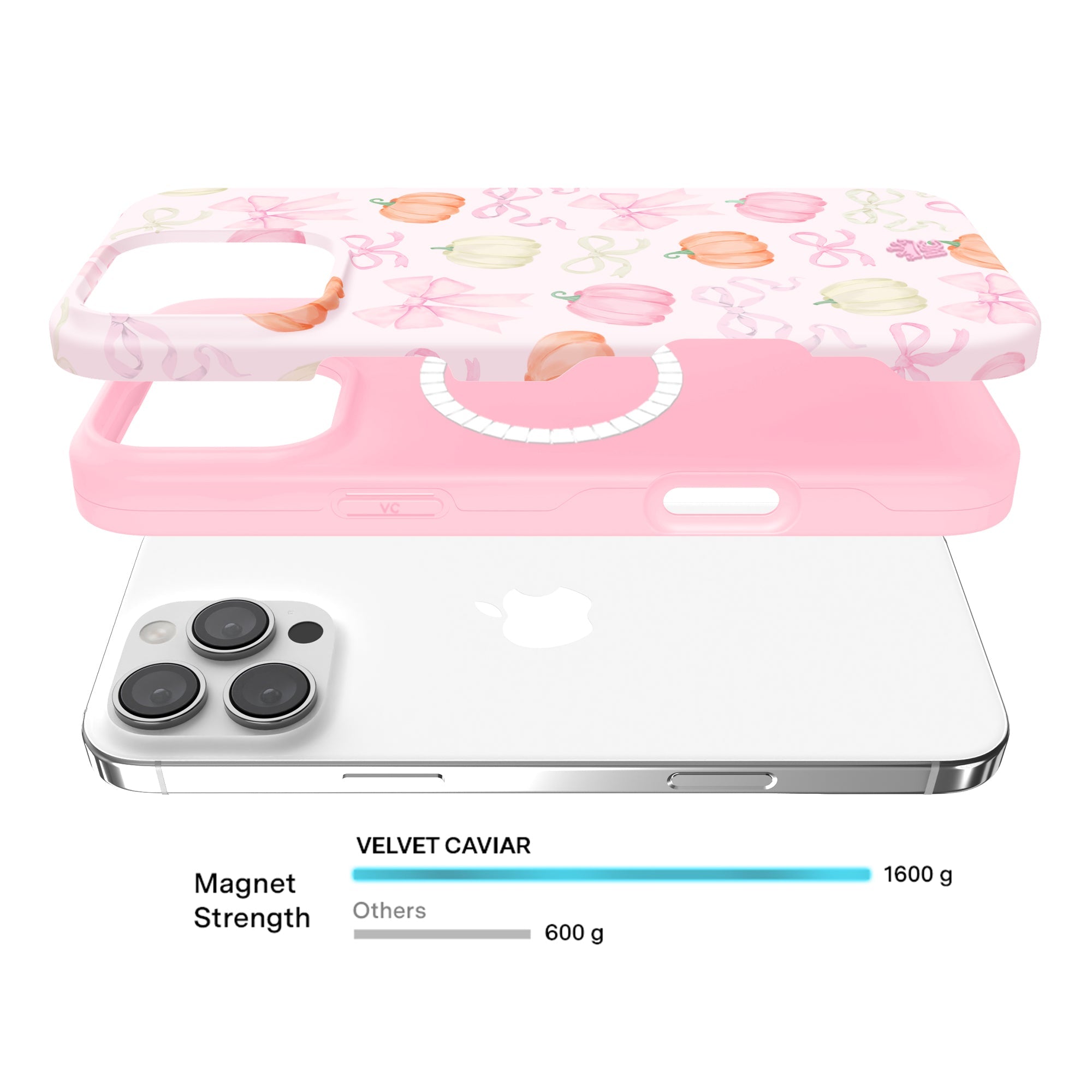 Pink Pumpkin Princess iPhone Case