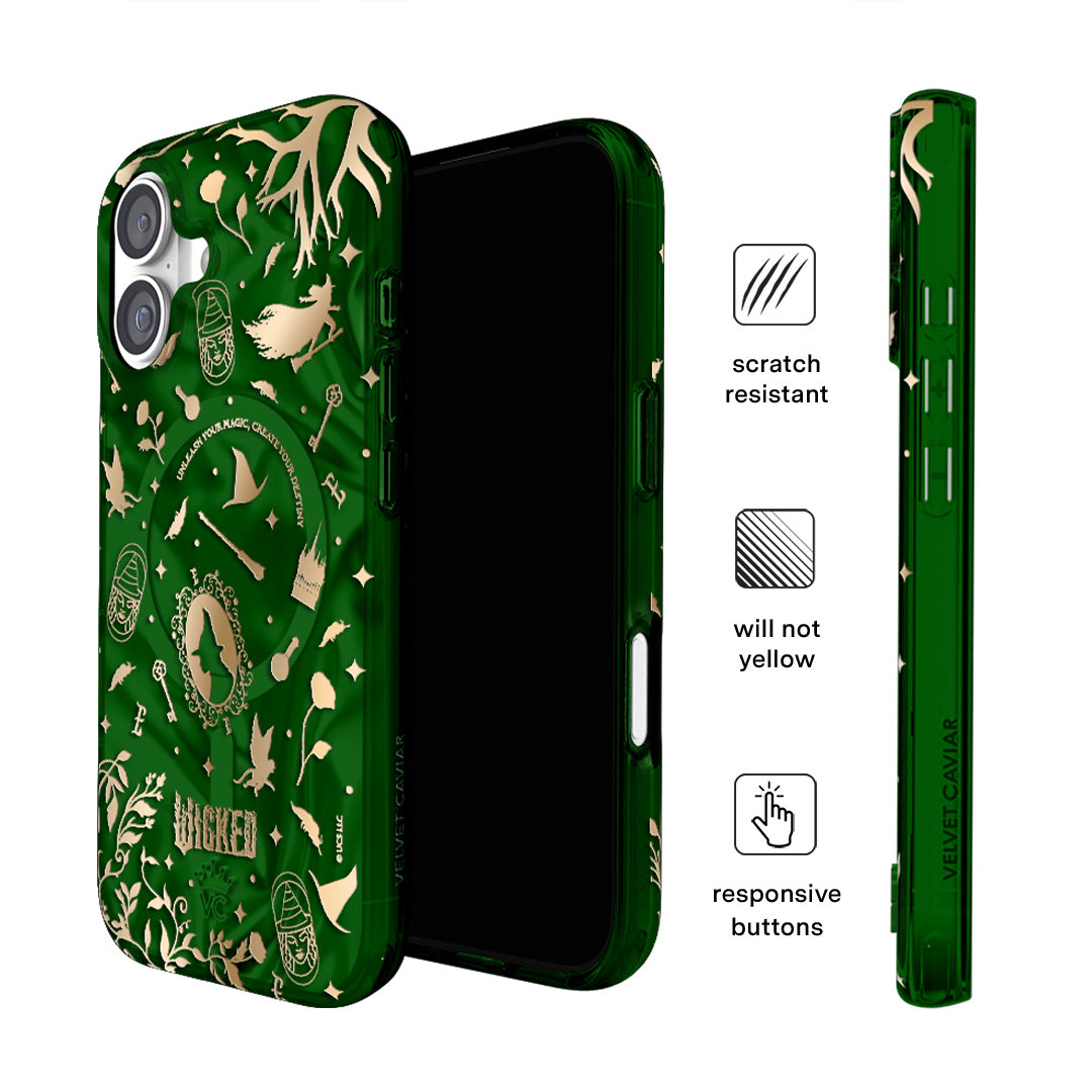 Wicked Elphaba's Magic Holo iPhone Case