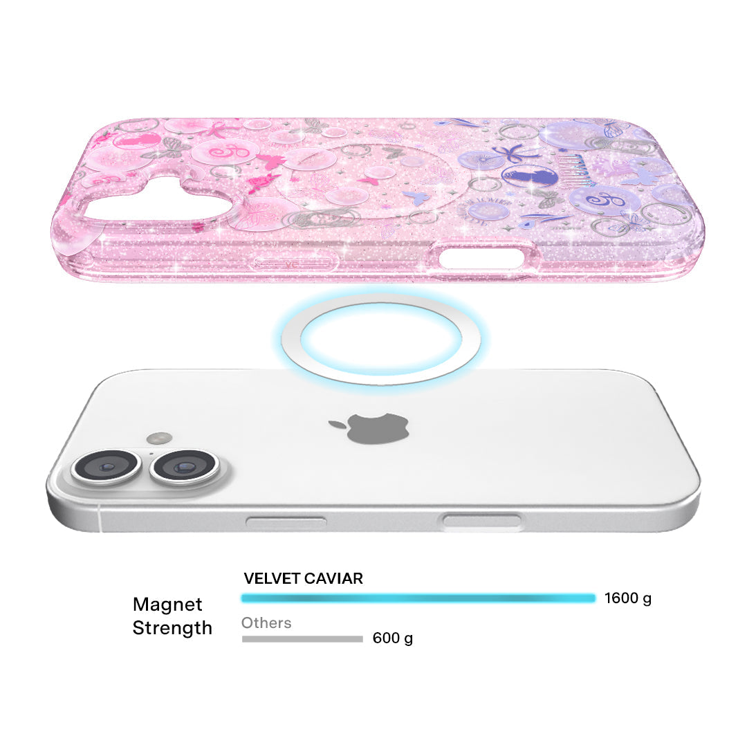 Wicked Glinda's Bubble Glitter iPhone Case