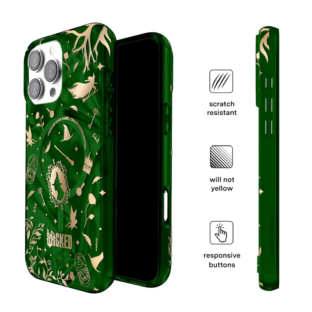 Wicked Elphaba's Magic Holo iPhone Case