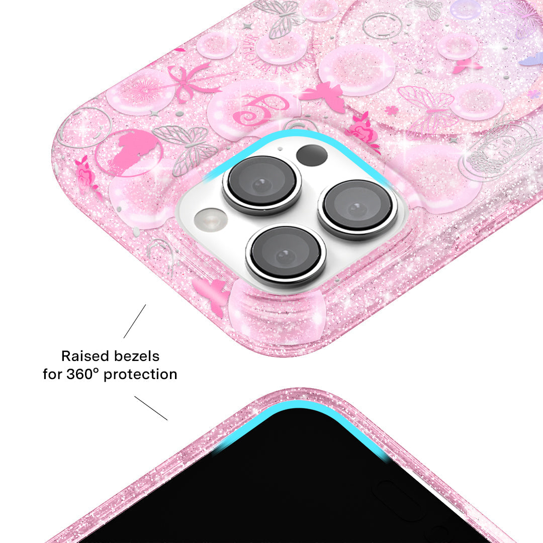 Wicked Glinda's Bubble Glitter iPhone Case