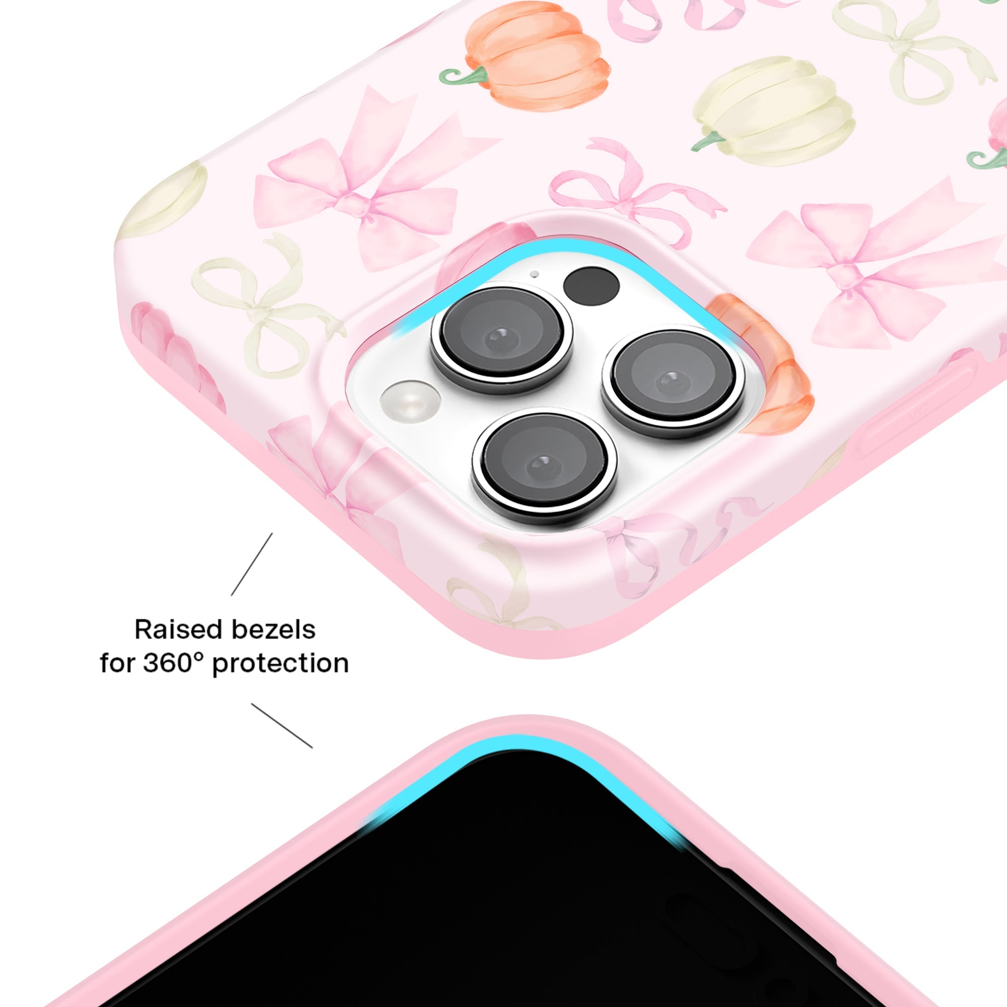 Pink Pumpkin Princess iPhone Case