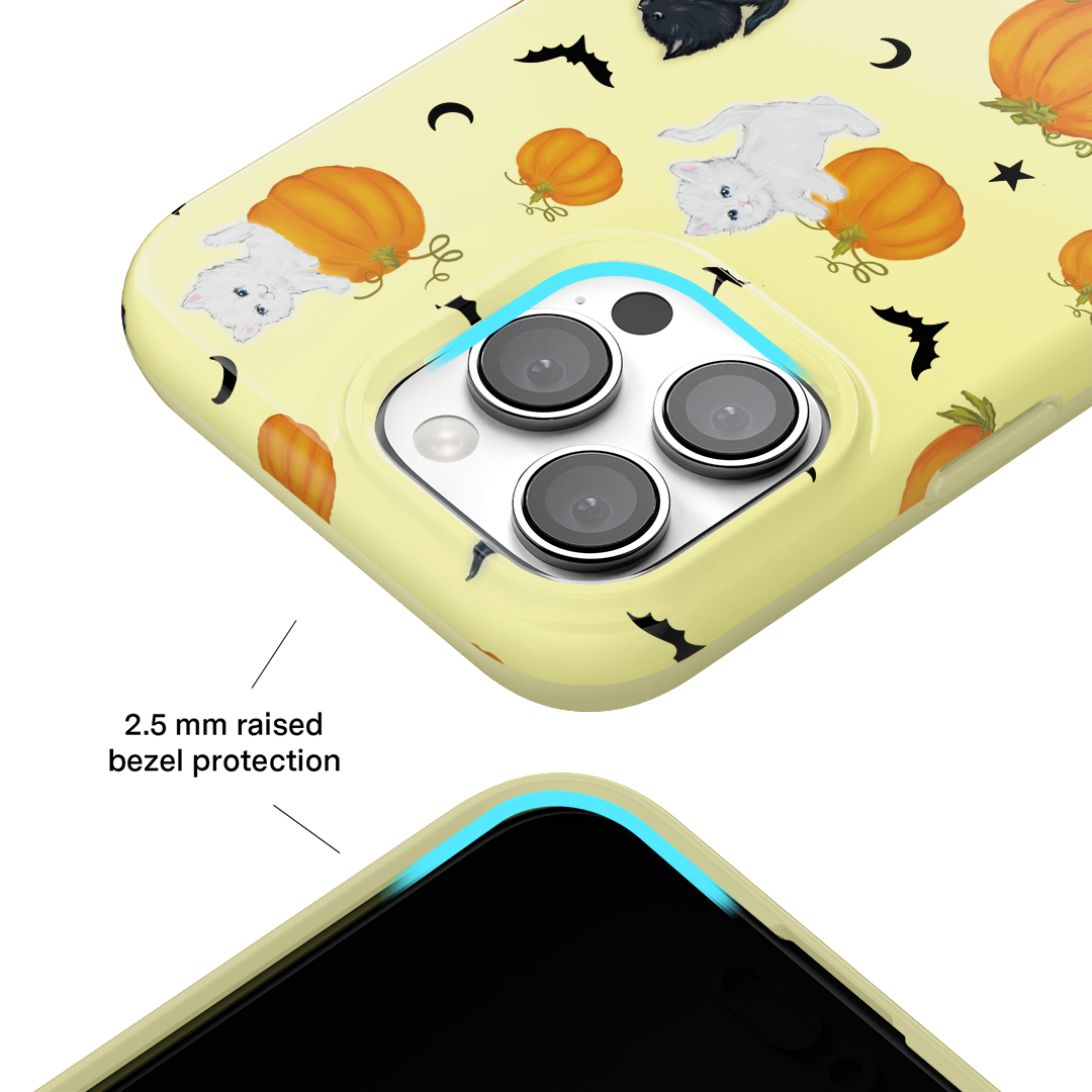 Purrfect Pumpkins iPhone Case