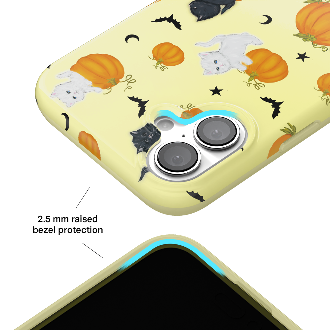 Purrfect Pumpkins iPhone Case