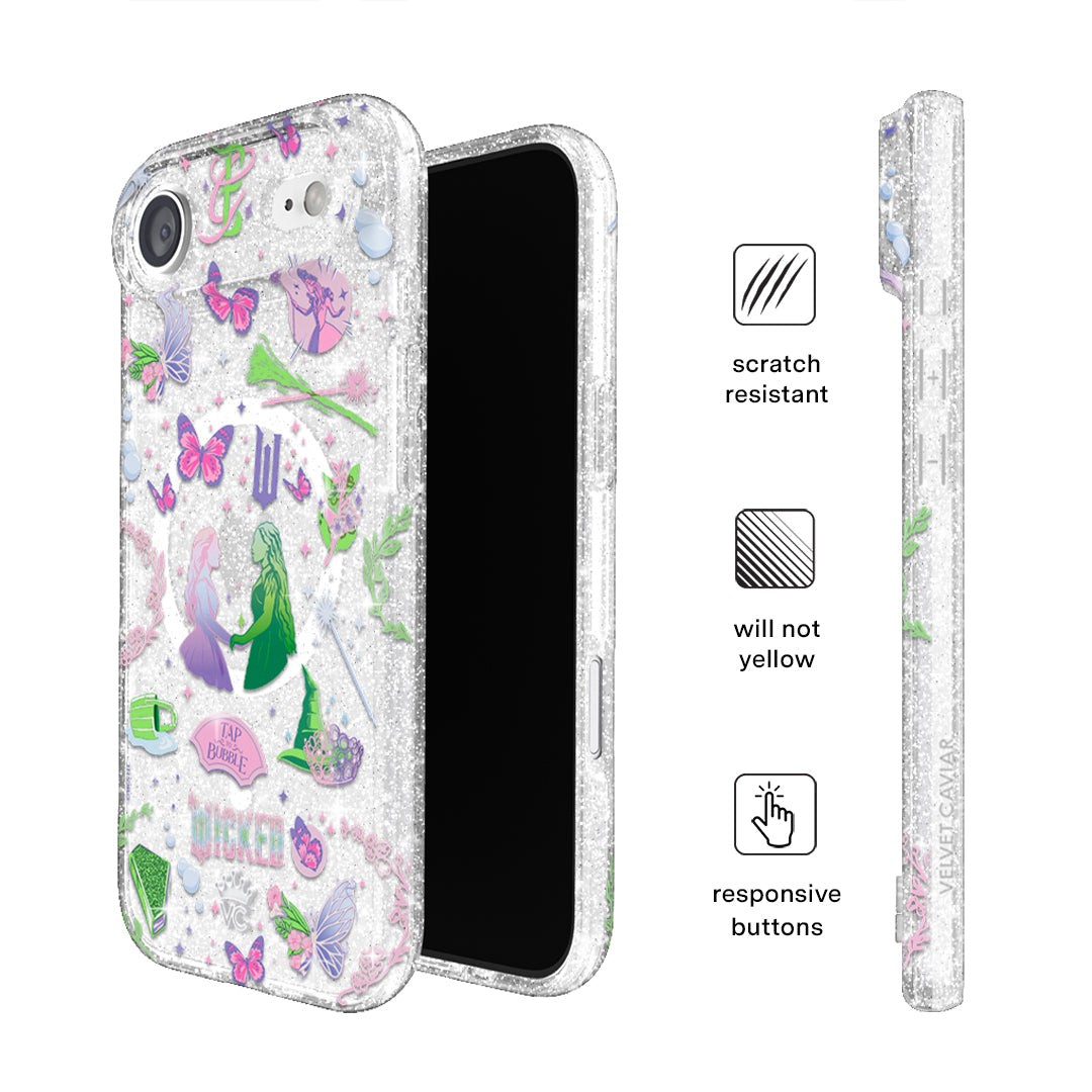 Wicked For Good Glitter iPhone Case