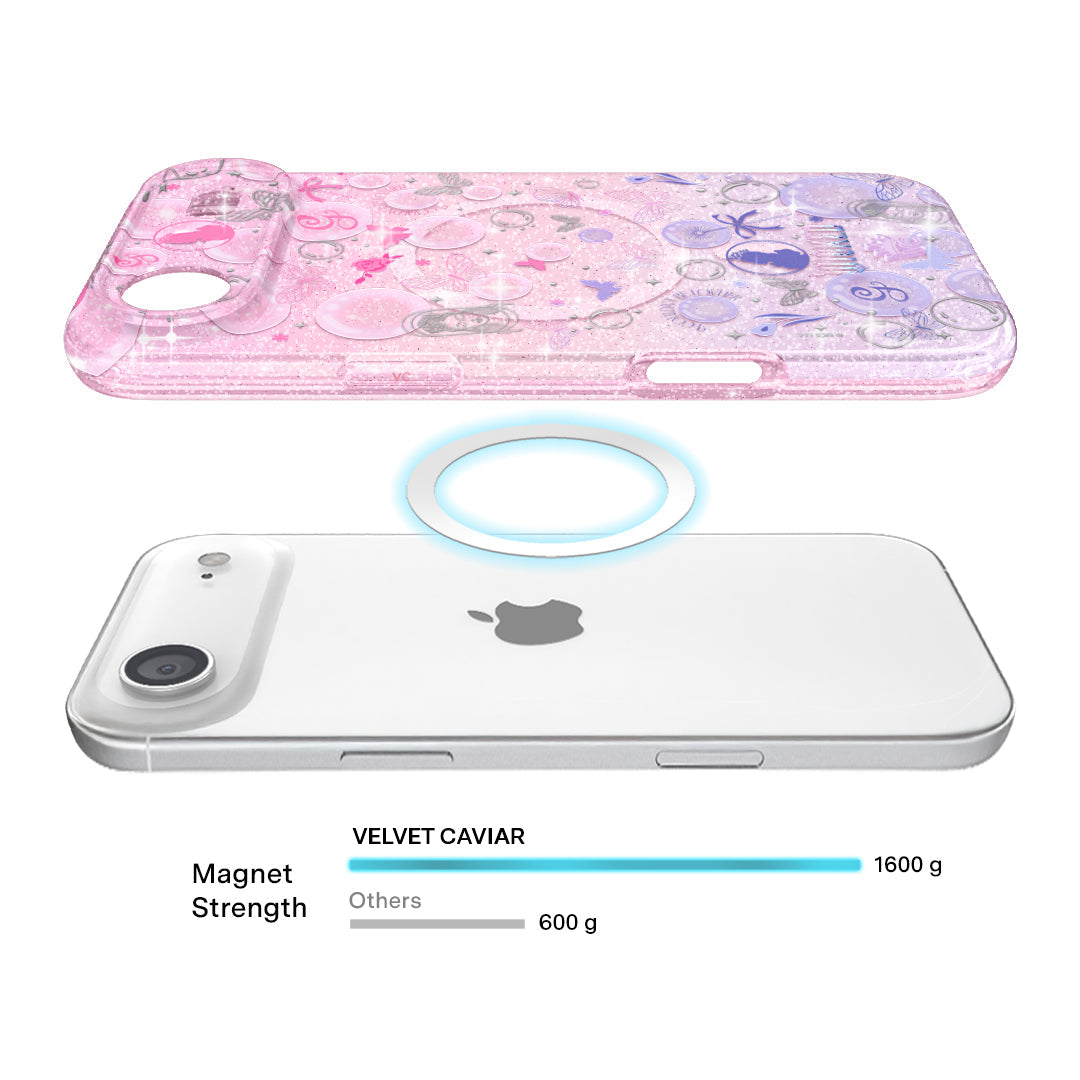 Wicked Glinda's Bubble Glitter iPhone Case