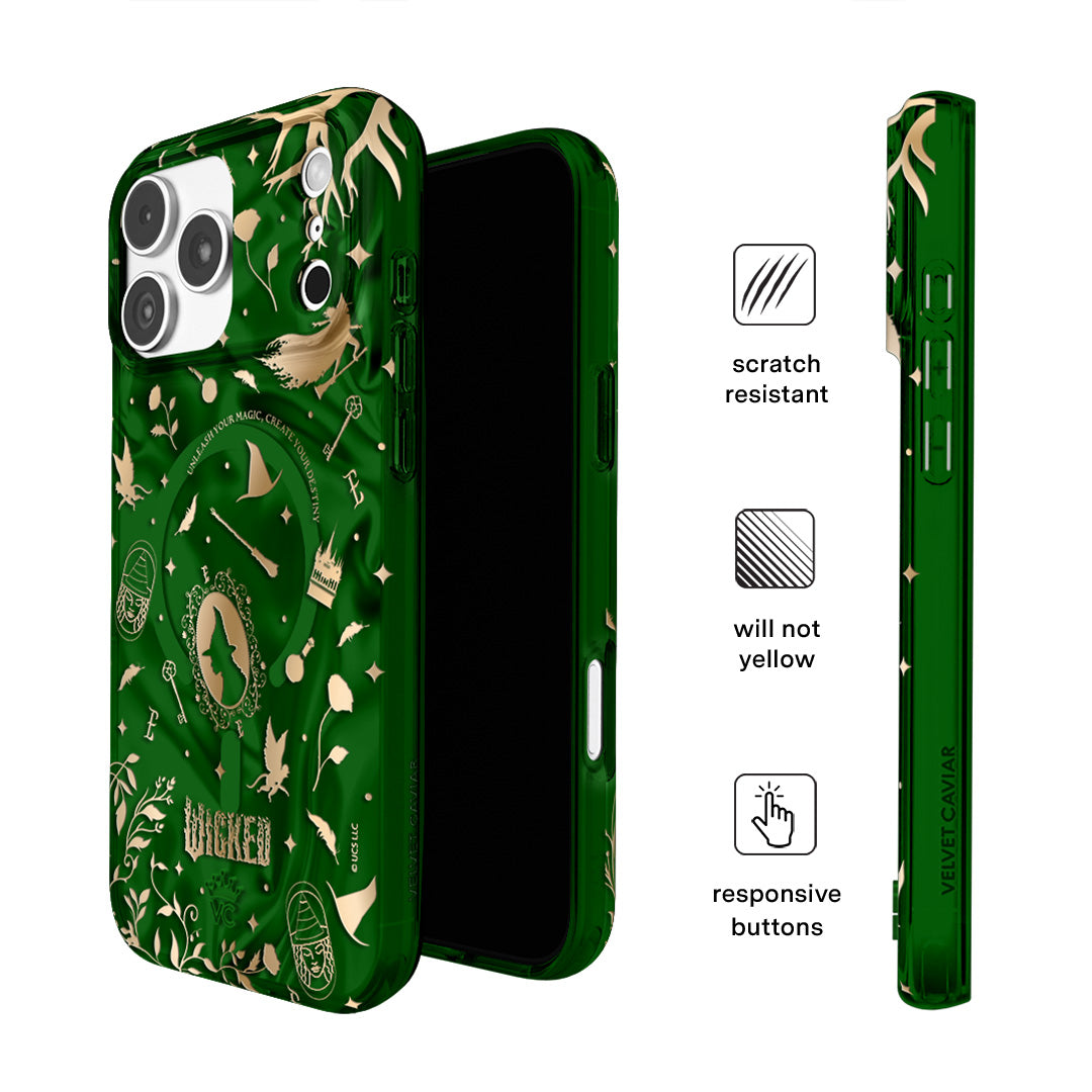 Wicked Elphaba's Magic Holo iPhone Case