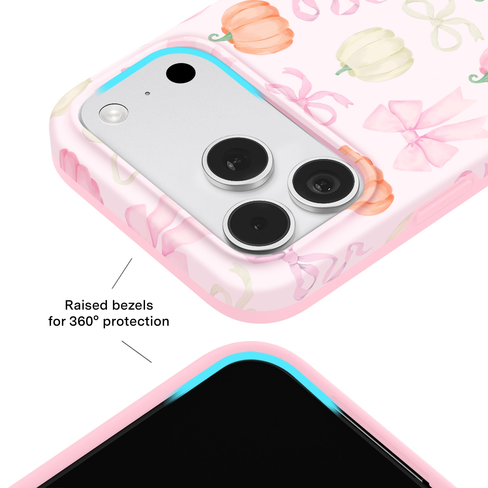 Pink Pumpkin Princess iPhone Case