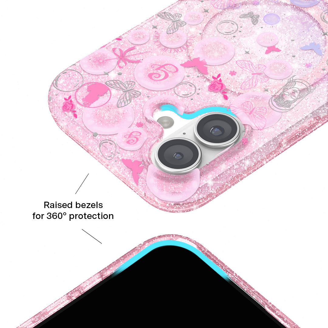 Wicked Glinda's Bubble Glitter iPhone Case