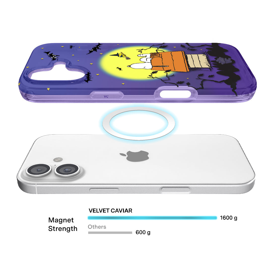 Snoopy Midnight Moon iPhone Case