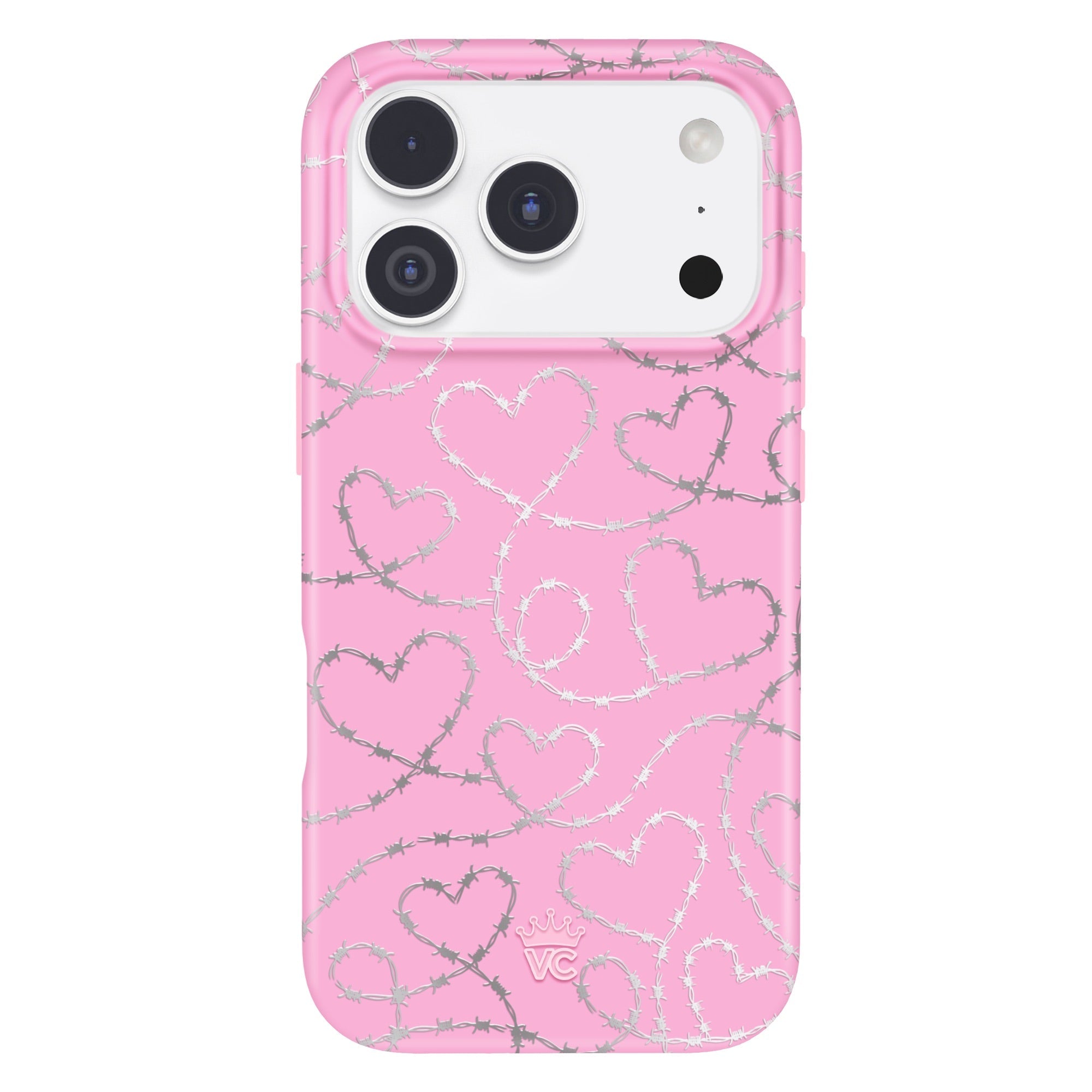 Barbed Wire Chrome Hearts iPhone Case