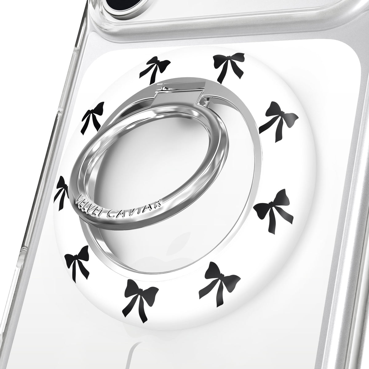 Black Bows MagSafe Grip Ring