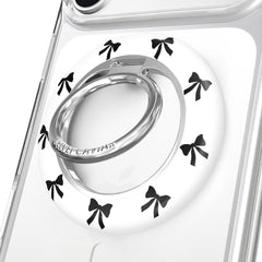 Black Bows MagSafe Grip Ring