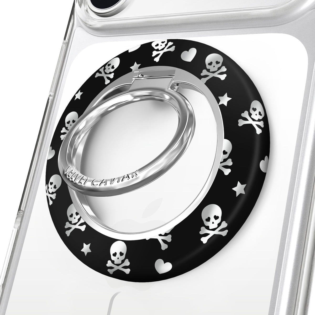 Chrome Skulls MagSafe Grip Ring