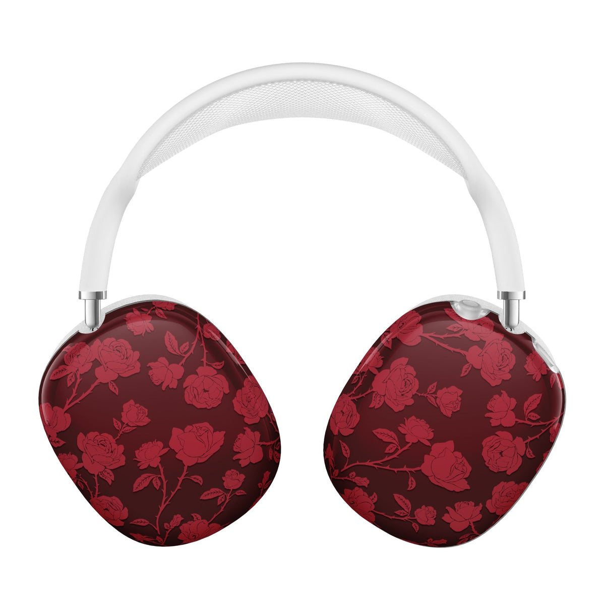 Dark Cherry Floral AirPod Max Case