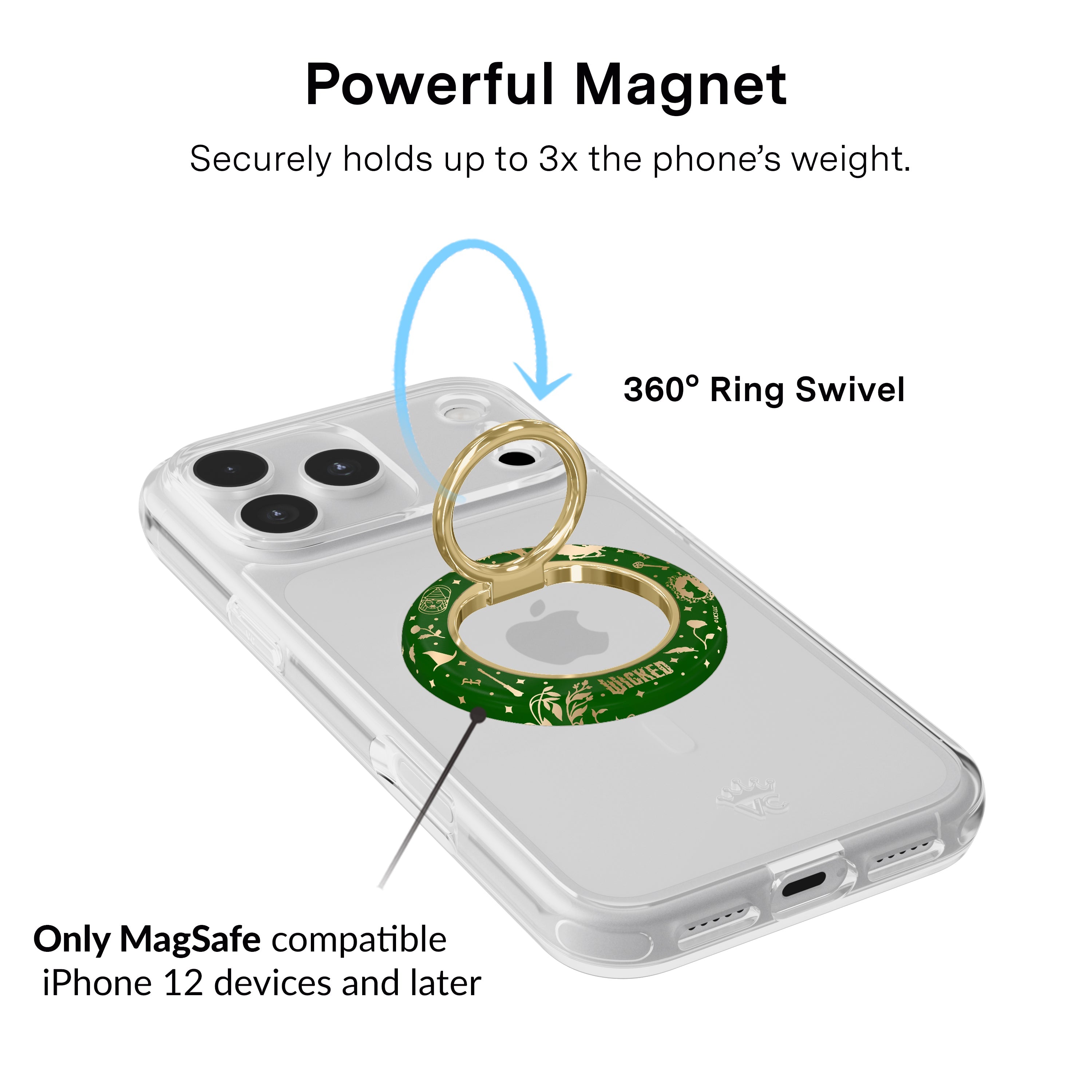 Wicked Elphaba's Magic MagSafe Grip Ring