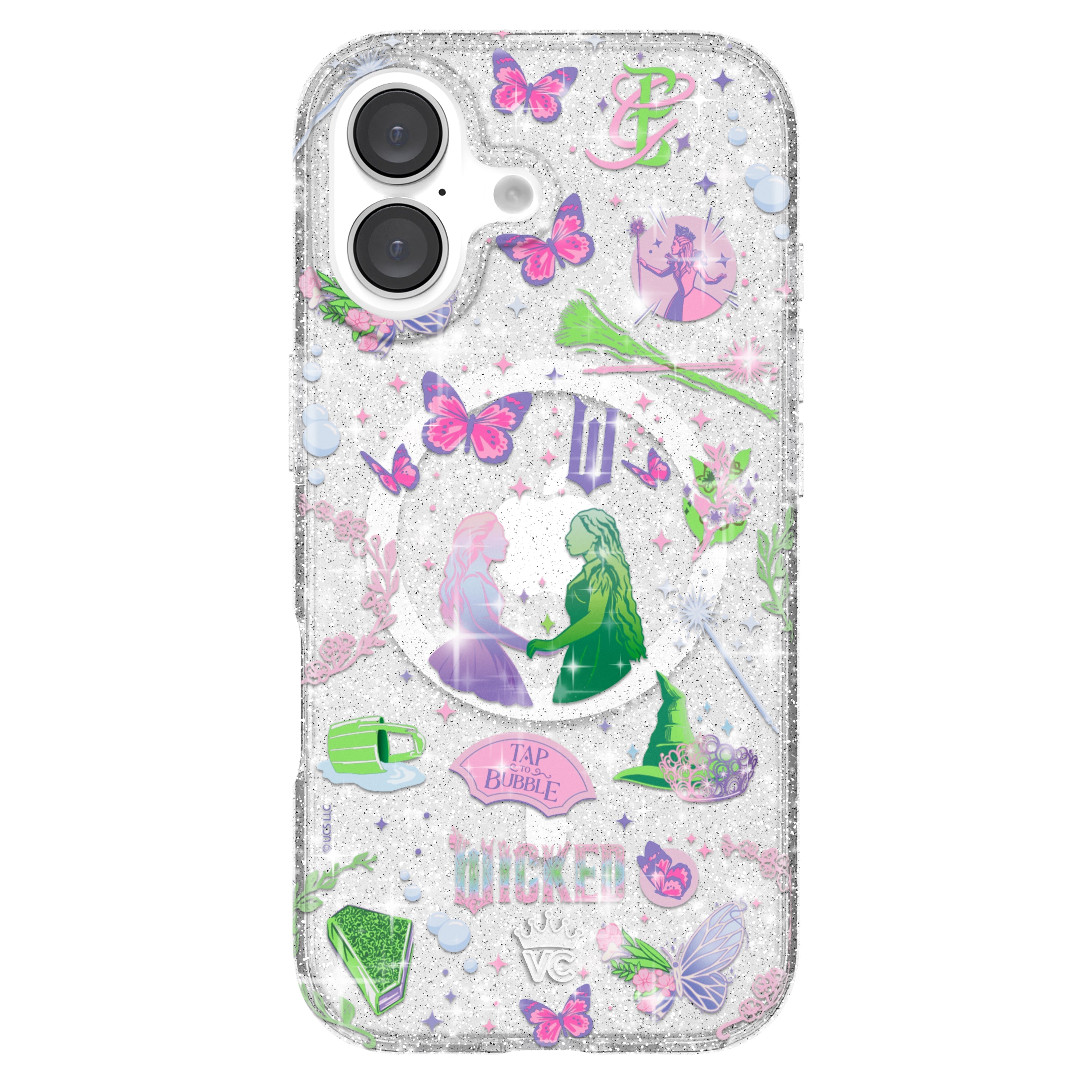Wicked For Good Glitter iPhone Case