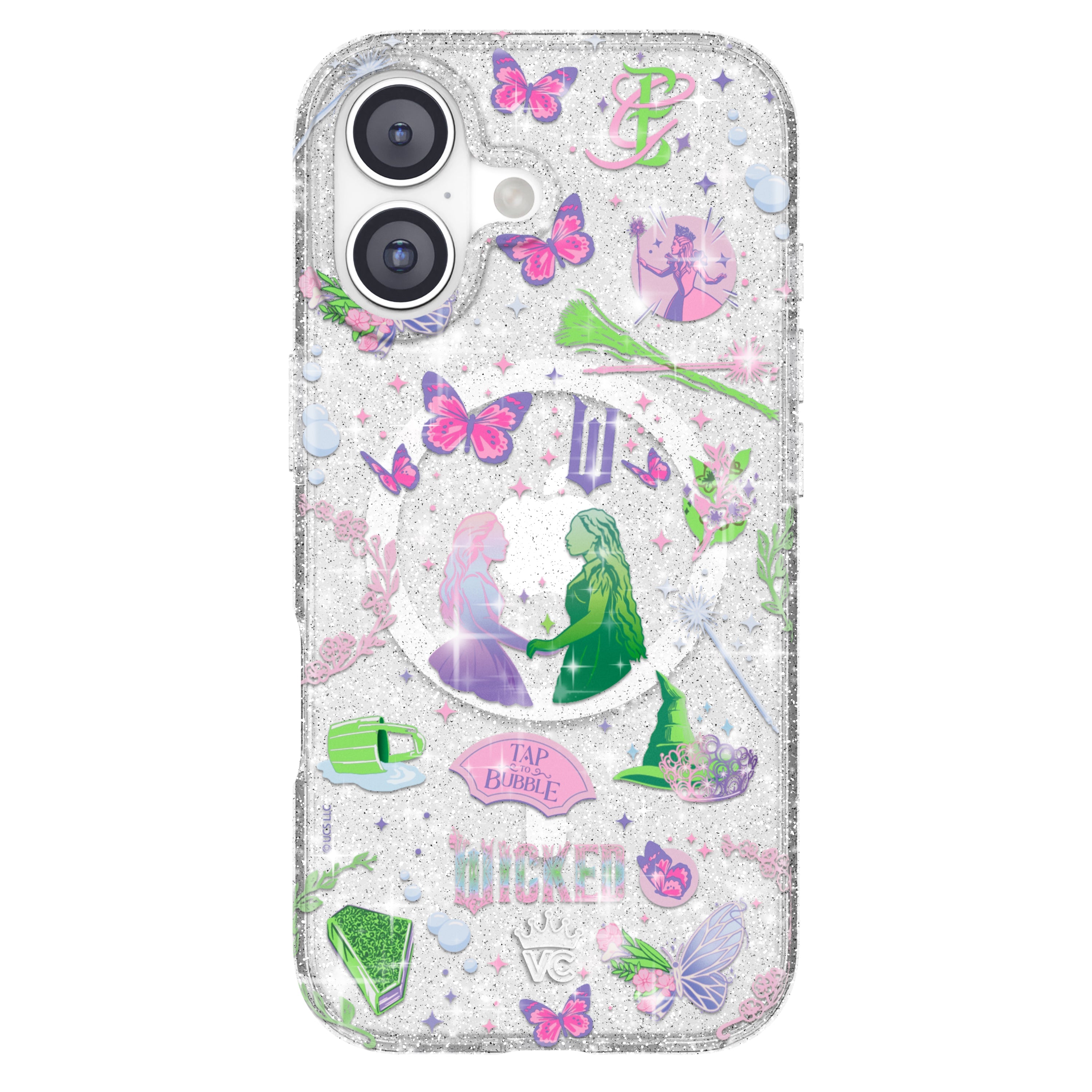 Wicked For Good Glitter iPhone Case